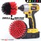 Drill Brush Power Scrubber By Useful Products 5 in W 5 in L Brush, Red R-S-5O-QC-DB - alternate 4